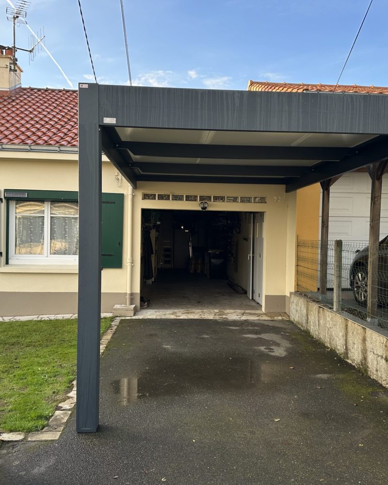 Réalisation pergolas, Lamy Pascal, menuisier à Château-Thébaud.