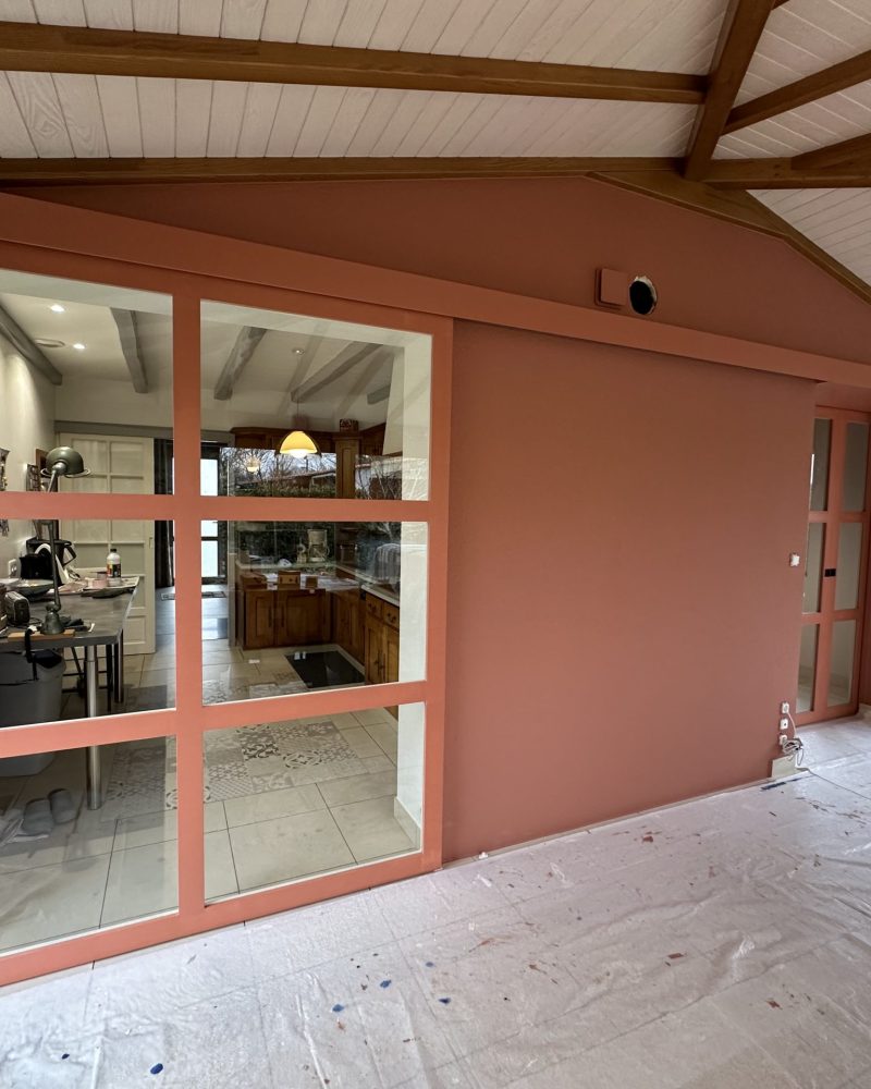 Réalisation verrières, Lamy Pascal, menuisier à Château-Thébaud.