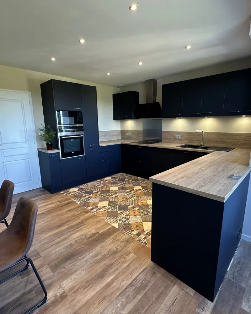 Réalisation cuisines, Lamy Pascal, menuisier à Château-Thébaud.