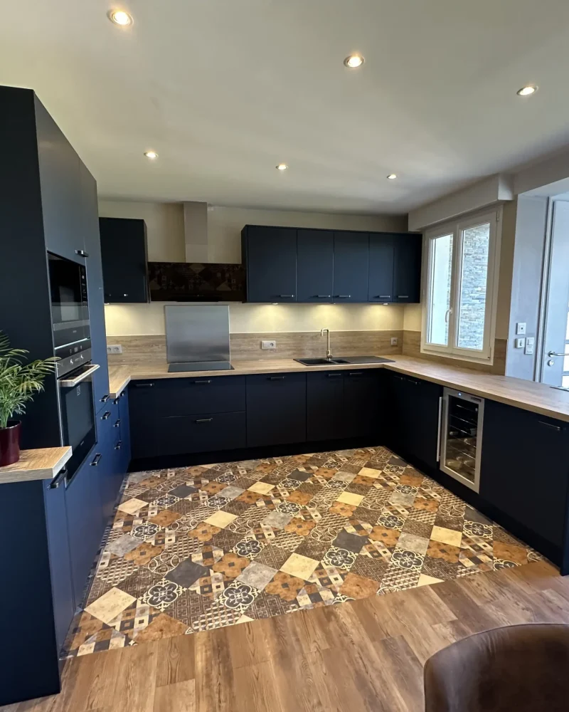 Réalisation cuisines, Lamy Pascal, menuisier à Château-Thébaud.