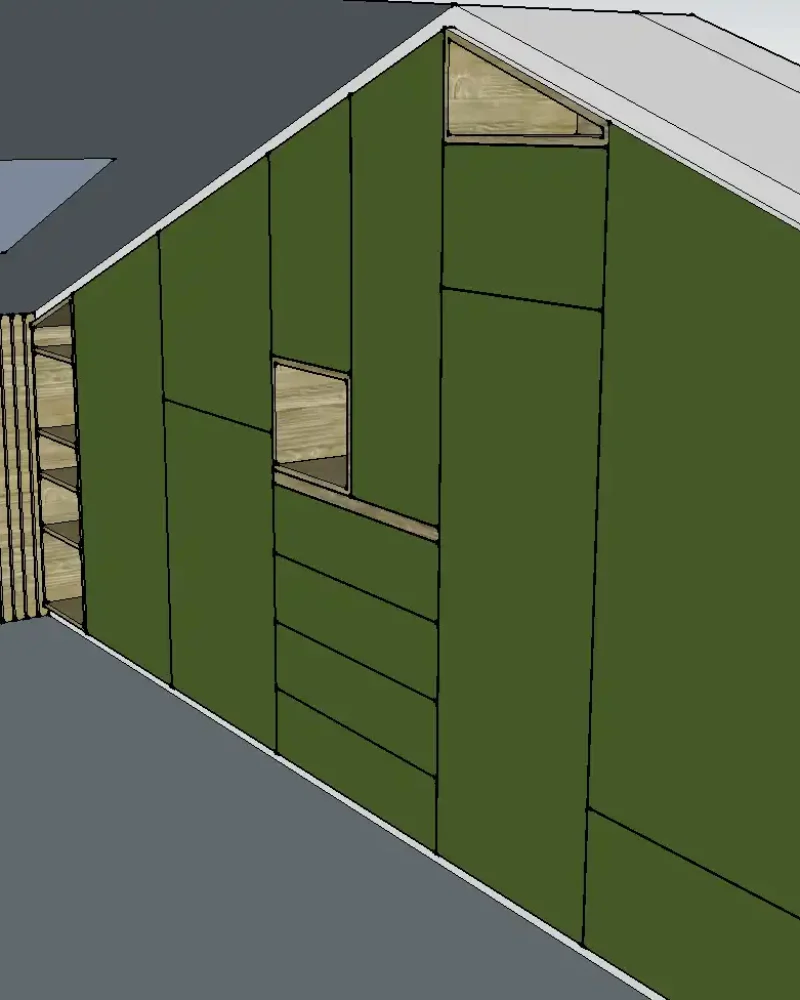 Réalisation conception 3D, Lamy Pascal, menuisier à Château-Thébaud.