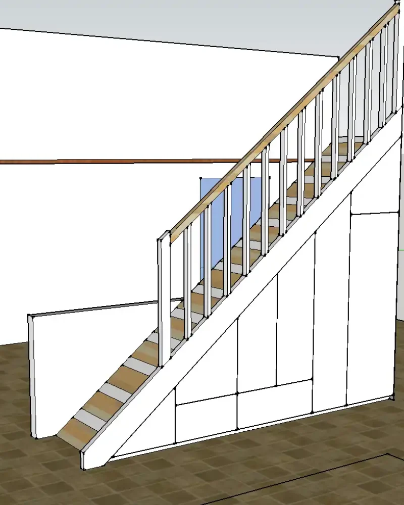 Réalisation conception 3D, Lamy Pascal, menuisier à Château-Thébaud.