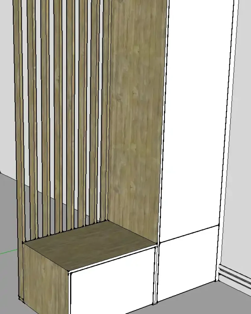 Réalisation conception 3D, Lamy Pascal, menuisier à Château-Thébaud.